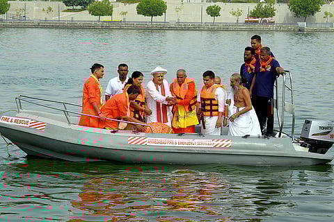 Jal Yatra procession ahead of Rath Yatra